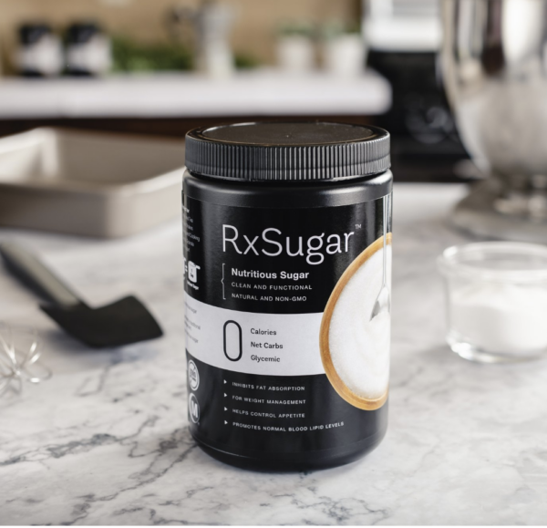 RXSugar Product on Counter